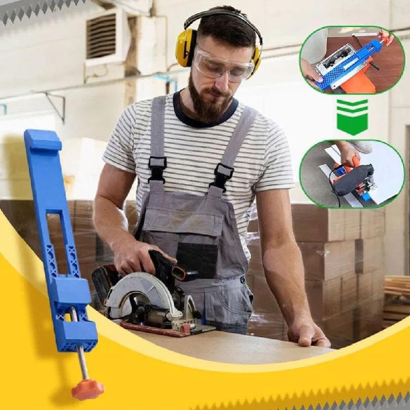 1pcs Adjustable Cutting Machine Base Guide, Electric Circular Saw Milling