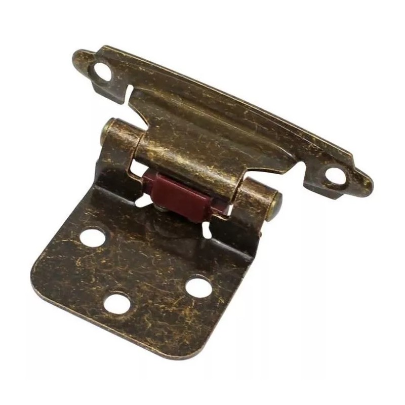 LIZOFERTAS Bisagra Americana Bisagra De Parche 60 Piezas Laton Antiguo