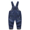 KIDSCOOL SPACE Pure Cotton Blue/Black Baby & Toddlers Ripped Jeans