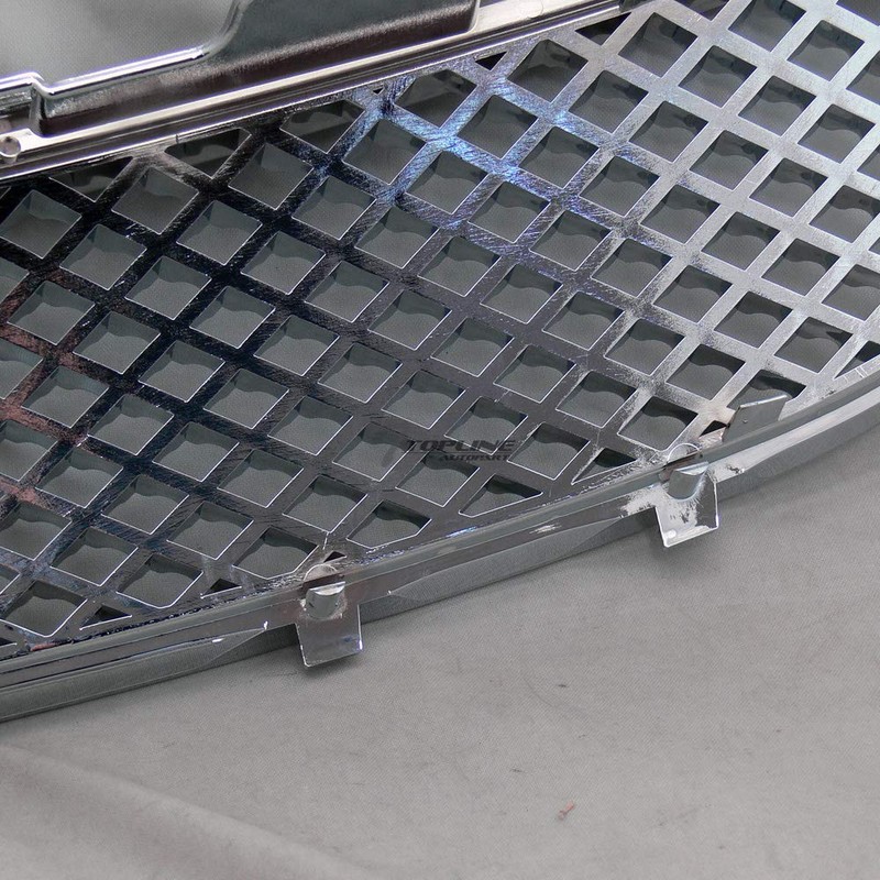 TLAPS 7422438672612 Compatible With 2000-2005 Chevy Impala Chrome Mesh Front