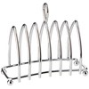 KitchenCraft 1 x Chrome Toast Rack for Six Slices 12.5