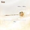 Herbeluemily HM-0145-R02-BF Hair Pin, Bijou Bangs, Cute, Set of 2,