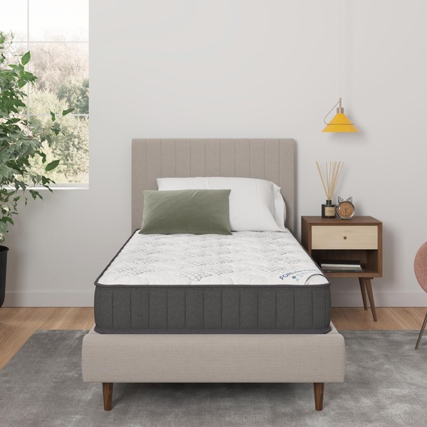Ottomanson 9" Hybrid Twin Mattress - Rock Hard Feel -