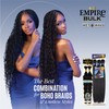 Sensationnel Empire bulk hair braiding - wet and wavy deep