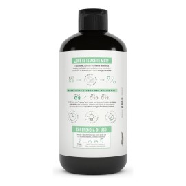 Birdman Mct Oil Ácido Caprílico C8 420ml | 28 Servicios | Sabor Sin sabor
