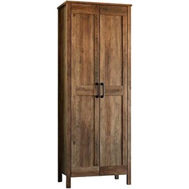 Sauder Select 2 Door Wooden Storage Cabinet in Rural Pine