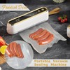 【Faddish】Portable vacuum sealing machine, automatic electric vacuum sealing machine, one