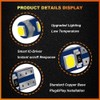 HEVLE 12PCS T5 LED Bulb, led dash light bulbs, 3030