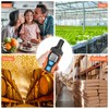 INSTRODOTS Temperature Humidity Meter, High Precision Thermometer Hygrometer with Ambient,