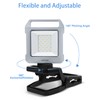 UFOND 2000LM LED Work Light Rechargeable,12h Portable Battery Worklight Cordless,20W