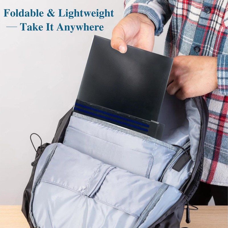 Keenjorika Desktop Document Book Holder with 7 Adjustable Positions, Black