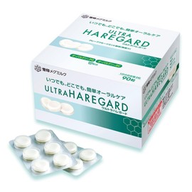 雪印メグミルク ウルトラハレガード グレープフルーツミント味 (90粒 / 30日分) キシリトール配合 タブレットタイプ (オーラルケア/口腔ケア)