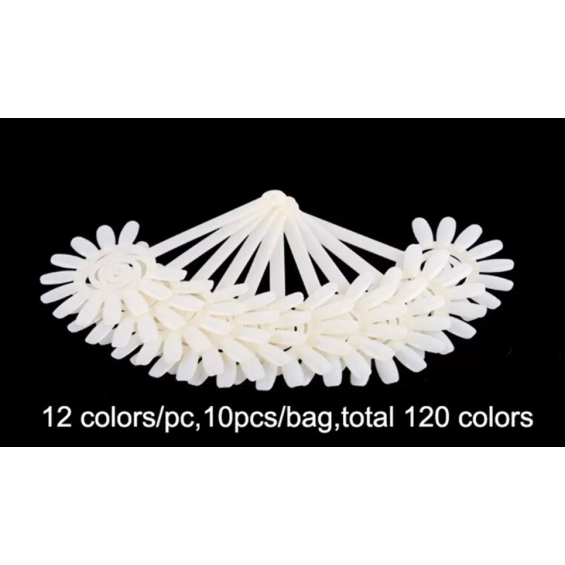 Mouyic Muestrario Flor De Aro Acrílicas Gel Esmalte Con 120