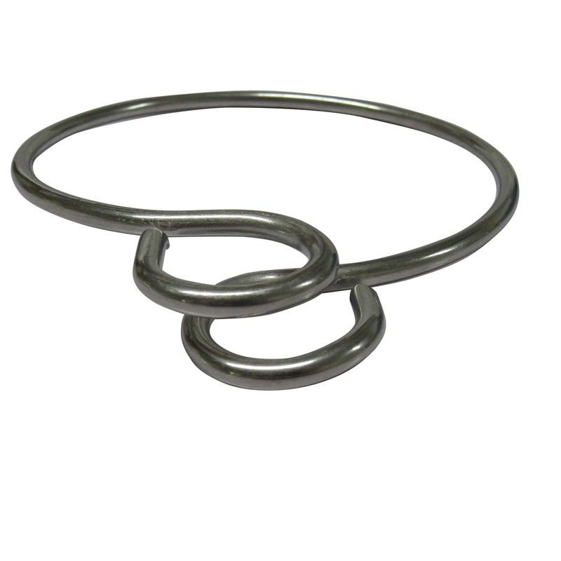 Alderney Anchor Retrieval Ring with Hooks (Stainless Steel Marine Rope