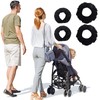 PLATEYTR 8pcs Wheel Covers, Stroller Wheel Protectors, Waterproof and Dirt