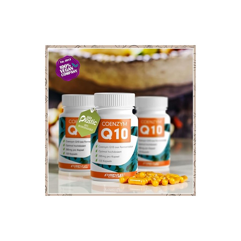 Q10 Capsules High Dose 120 x with 200 mg Coenzyme