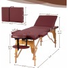 BestMassage Massage Table Massage Bed 3 Fold Portable Massage Table