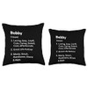 Definition of bobby for dating singles co-workers Throw Pillow