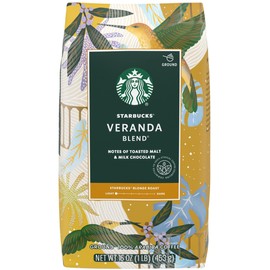 Starbucks - SBK11019631 Premium Blonde Roast Ground Coffee, 1 lb