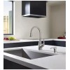 Pfister F-072-VVSS Vosa Single Handle Kitchen Faucet with Soap Dispenser