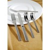 Fortessa Acqua 18/10 Stainless Steel Flatware, 5 Piece Place Setting,