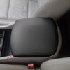 DOTCOM Gray Leather Center Console Lid Armrest Cover Compatible with