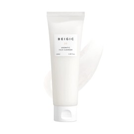BEIGIC Aromatic Face Cleanser - Low pH Gentle Hydrating Face Cleanser with Hyaluronic Acid, Sulfate-Free, Vegan and Cruelty-Free (130ml / 4.39 fl.oz)