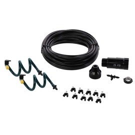 5-Pack Orbit 56311 Hanging Basket Drip Irrigation Drip Watering Kit with Flex Misters,Black