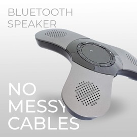 Skywin Bluetooth Conference Speaker with Microphone, Portable Wireless Speaker for Office Desk, Computer, and Laptop, Bluetooth Microphone for Conference Room, Home Office, and PC, Smart Speakerphone