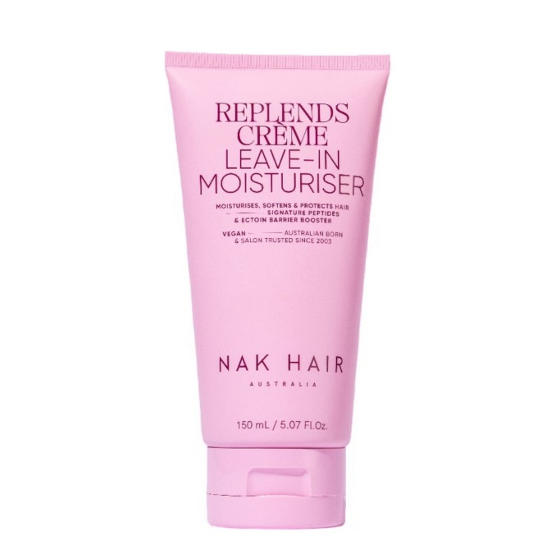 NAK Hair Volume Trio Bundle with Replends Creme Leave In
