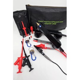 Loop Check Phones Electrician Continuity Test Phone Set ME001 optional MAGNETS - ME001-BMag