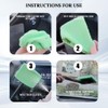 Rebvugr Car Windshield Cleaning Tool, Soft Car Interior Detailing Kit