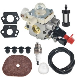 ALL-CARB 41441200608 Carburetor Kit Replacement for Stihl FS50 FS56 FS40 FS70 FC56 FC70 Trimmer Brushcutter Replacement for Zama C1M-S267A