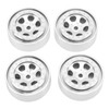 4pcs 1.3 Inches Wheels Rim Aluminum Alloy 6 Holes Wheel