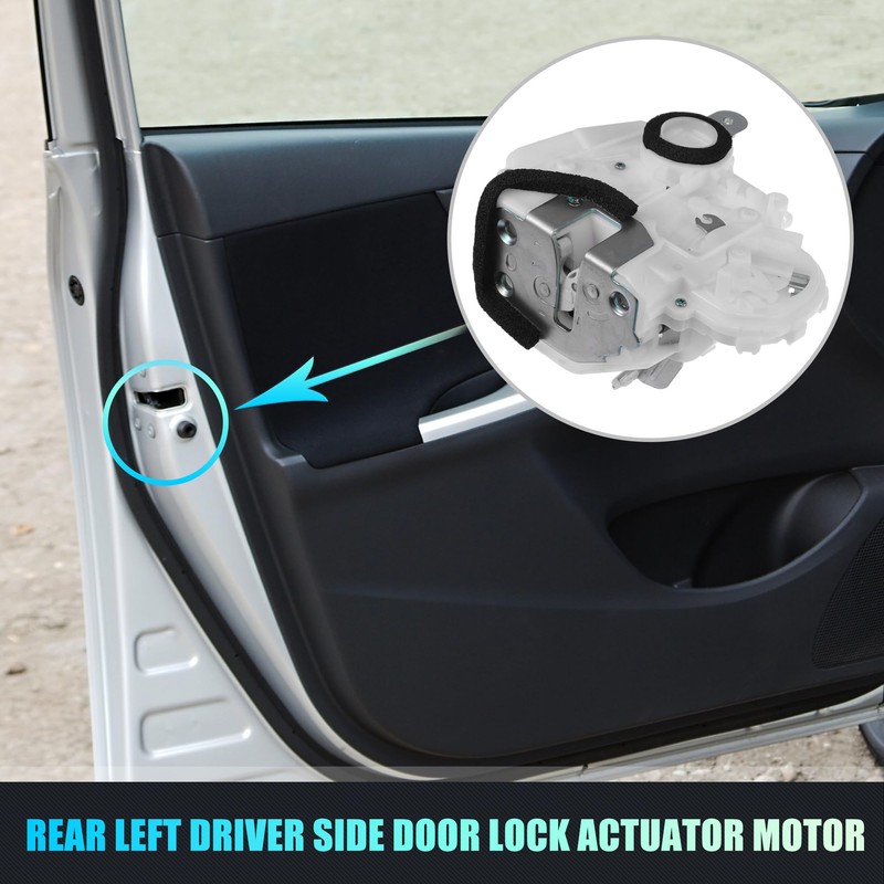 uxcell Replacement Rear Left Driver Side Power Door Lock Actuator