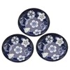 Mino Ware 138769 (3) Small Plate, Set of 3, Plum