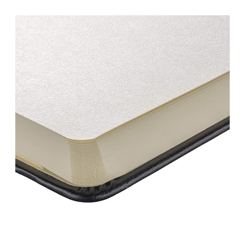 Sakura 94140004 Sketchbook, Cream White, 80 Sheets, Paper, Black Cover,