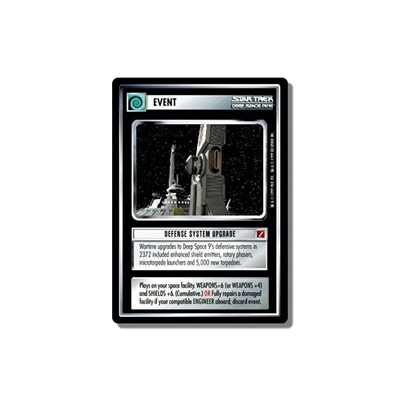 Decipher Star Trek CCG 1E BOG Blaze of Glory Defense
