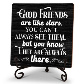 Good Friends Are Like Stars Gifts For Women, Friendship Gift, Gifts For Good Friends, Inspirational Christmas Gifts For Friends (HG15)