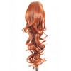 Prettyland 60 cm Curly Ponytail Clip, Braid Hair Extension /