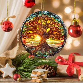 Tree of Life Christmas Ornament, Dodosky Tree of Life Ornament, Tree of Life Christmas Decor, Ornaments for Christmas Tree, Tree of Life Gifts, Christmas Keepsake