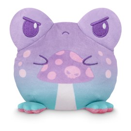 Teeturtle Reversible 4" Frog Plushie - Mystical Mushroom - Cute Kawaii Soft Plush