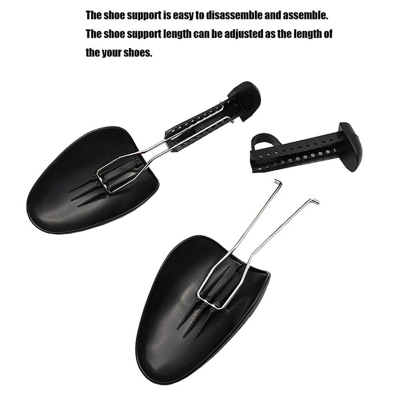 Happyupcity 2 Pairs Plastic Adjustable Men Shoe Tree Stretcher Boot