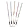 Minkissy 5pcs Eyebrow Makeup Pencils Double-ended Brow Pens Thin Medium
