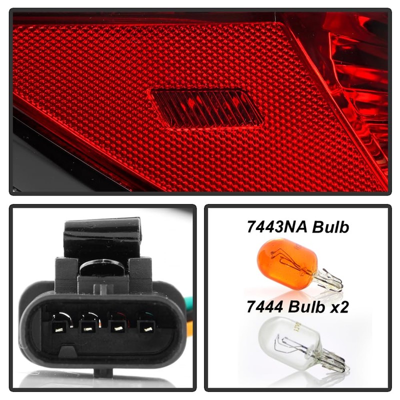 KEEKPO - For 2013-2017 Chevy Traverse Factory Style Tail Lights