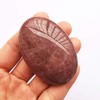 Manekieko Natural Strawberry Quartz Worry Stones Oval Palm Pockets Healing