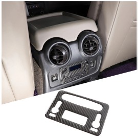 dreamcar2022 Carbon Fiber Rear Air Conditioning Button Decoration Panel For Hummer H2 03-07
