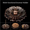 ANCLLO 3 in 1 Lotus Stick Incense Burner and Cone