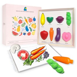 R&DLanci Crayons Set,No Dirty Cute Style Crayons,Art & Crafts Supplies,Good Gift for Kids and Toddlers