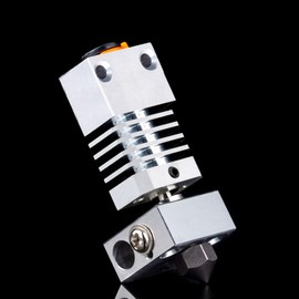 BZ 3D CR-10S PRO All Metal Hotend Upgrade Kit,Titanium Alloy Heatbreak,MK8 Hardened Steel Nozzle 0.4mm for CR-10S PRO,CR-10S Pro V2,CR-10 Max,Ender 3 Neo,Ender 3 V2 Neo 3D Printer Hotend.